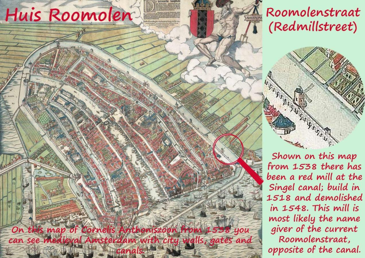 Huis Roomolen Амстердам Екстериор снимка